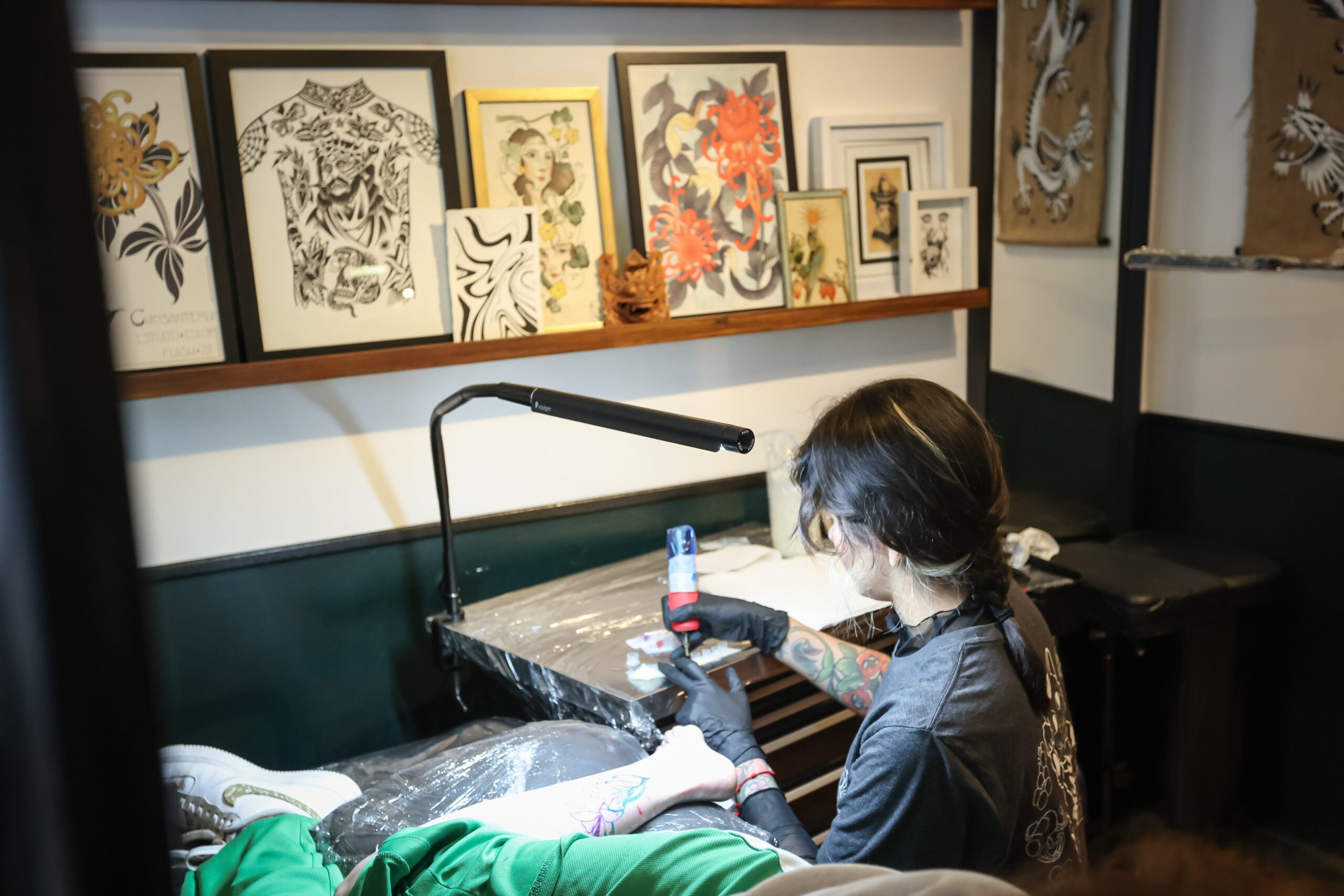 Electra beauty lampe med flex-arm